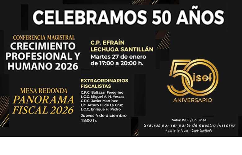 <span style="font-size:13.0pt;"><b>Celebramos 50 años de trayectoria con eventos especiales</b></span>